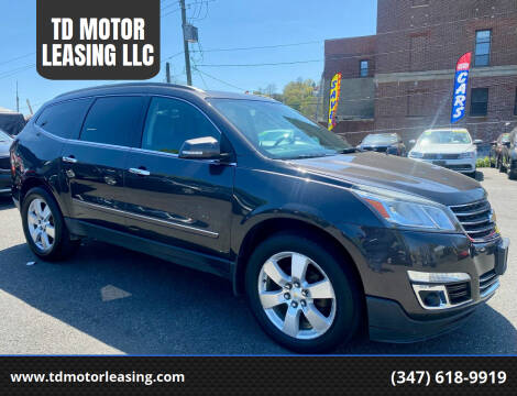 2013 Chevrolet Traverse for sale at TD MOTOR LEASING LLC in Staten Island NY