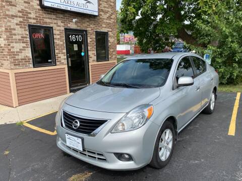 2012 Nissan Versa for sale at Lakes Auto Sales in Round Lake Beach IL