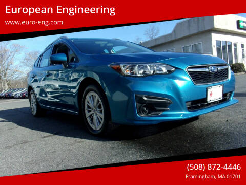 2017 Subaru Impreza for sale at European Engineering in Framingham MA