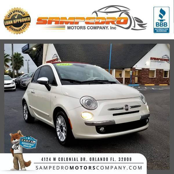 2012 FIAT 500c for sale at SMC AUTO SALES in Orlando FL