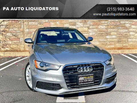 2014 Audi A6 for sale at PA AUTO LIQUIDATORS in Huntingdon Valley PA