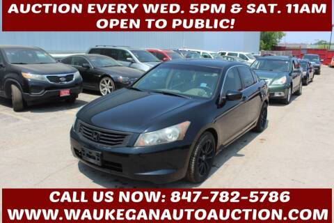 2008 Honda Accord for sale at Waukegan Auto Auction in Waukegan IL