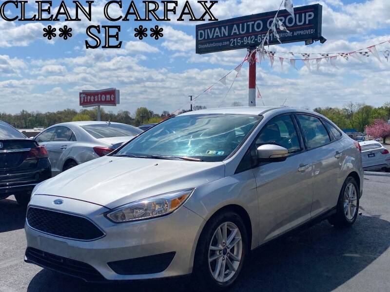2016 Ford Focus for sale at Divan Auto Group in Feasterville Trevose PA