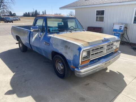 1990 Dodge RAM 150 for sale at B & B Auto Sales in Brookings SD