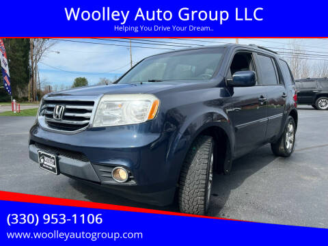2012 Honda Pilot for sale at Woolley Auto Group LLC in Poland OH