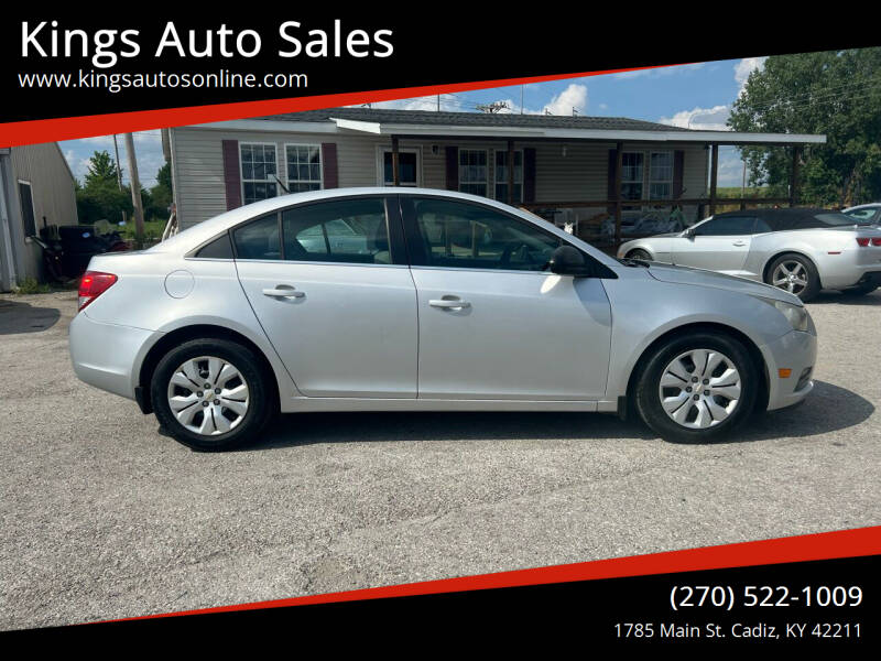 2012 Chevrolet Cruze for sale at Kings Auto Sales in Cadiz KY