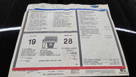 1999 Chevrolet Camaro