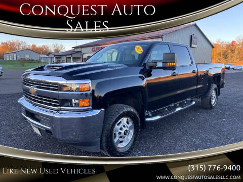 2017 Chevrolet Silverado 2500HD for sale at Conquest Auto Sales in Port Byron NY