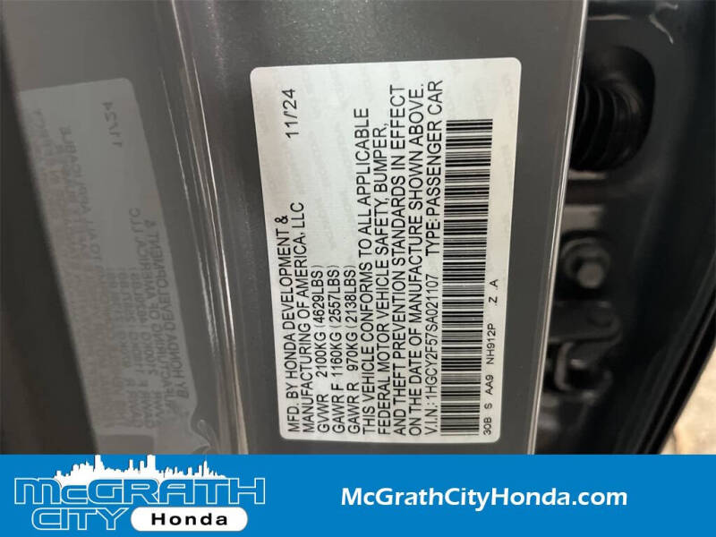 2025 Honda Accord Hybrid Sport