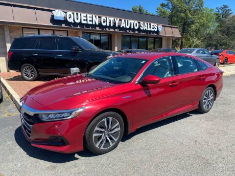 2021 Honda Accord Hybrid for sale at Queen City Auto Sales in Charlotte NC