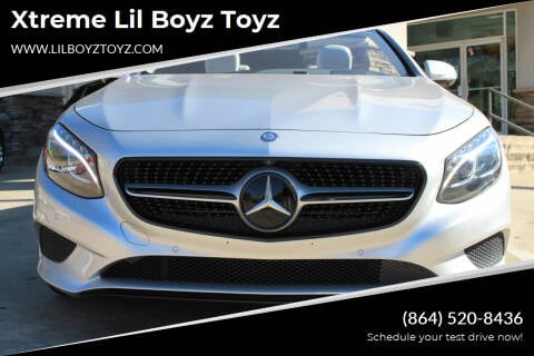 2017 Mercedes-Benz S-Class for sale at Xtreme Lil Boyz Toyz in Greenville SC