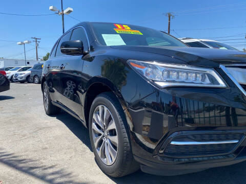 2015 Acura MDX for sale at ROMO'S AUTO SALES in Los Angeles CA