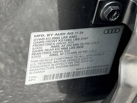 2025 Audi Q7 quattro Premium Plus 45 TFSI