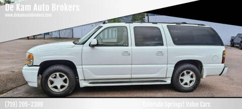 2006 GMC Yukon XL for sale at De Kam Auto Brokers in Colorado Springs CO