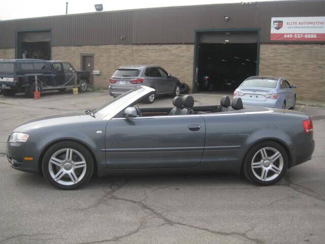2008 Audi A4 for sale at ELITE AUTOMOTIVE in Euclid OH