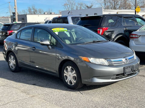 2012 Honda Civic for sale at MetroWest Auto Sales in Worcester MA