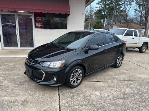 2018 Chevrolet Sonic for sale at BRAMLETT MOTORS in Hope AR