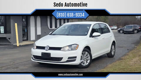 2016 Volkswagen Golf for sale at Sedo Automotive in Davison MI