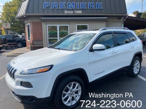 2015 Jeep Cherokee for sale at Premiere Auto Sales in Washington PA
