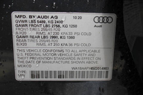 2021 Audi Q5 quattro Premium Plus 45 TFSI