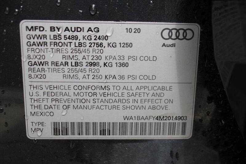 2021 Audi Q5 quattro Premium Plus 45 TFSI