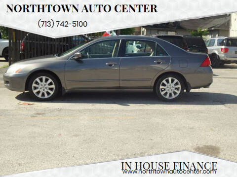 2007 Honda Accord for sale at Northtown Auto Center in Houston TX