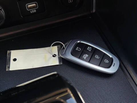 2022 Hyundai Sonata Hybrid Blue