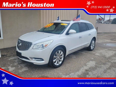 2016 Buick Enclave for sale at Mario's Houston in Houston TX