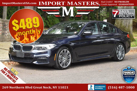 2020 BMW 5 Series for sale at Import Masters in Great Neck NY