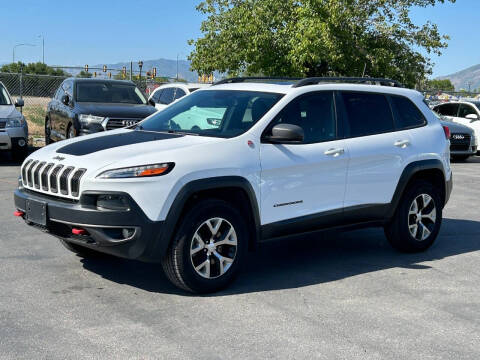 2018 Jeep Cherokee for sale at UTAH AUTO EXCHANGE INC in Midvale UT