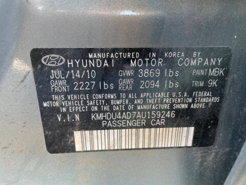 2010 Hyundai Elantra SE