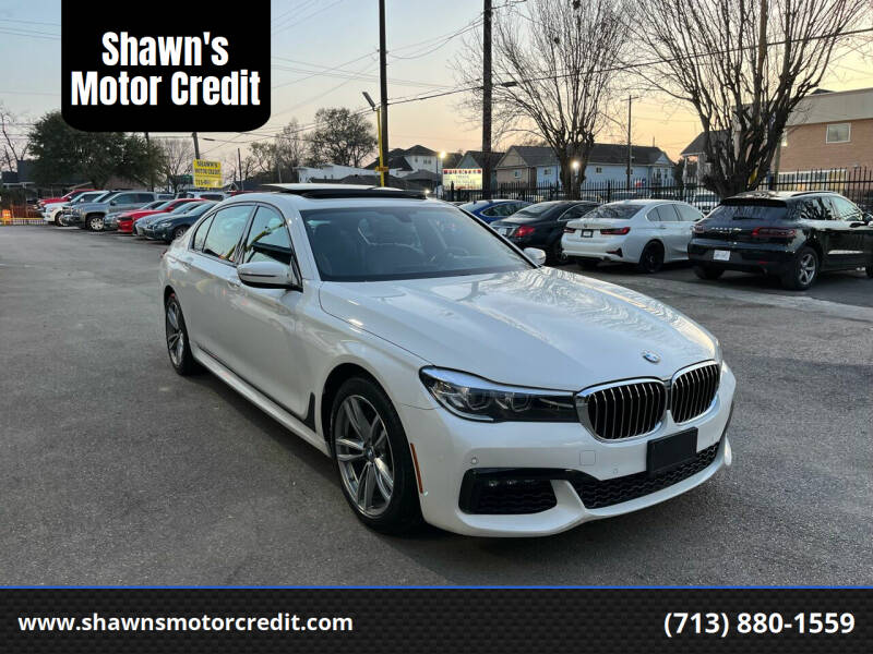 2016 BMW 7 Series for sale at Shawn's Motor Credit in Houston TX