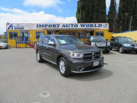 2014 Dodge Durango for sale at Import Auto World in Hayward CA