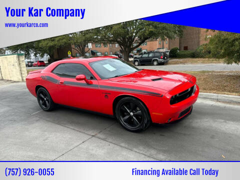 2015 Dodge Challenger for sale at Your Kar Company in Norfolk VA