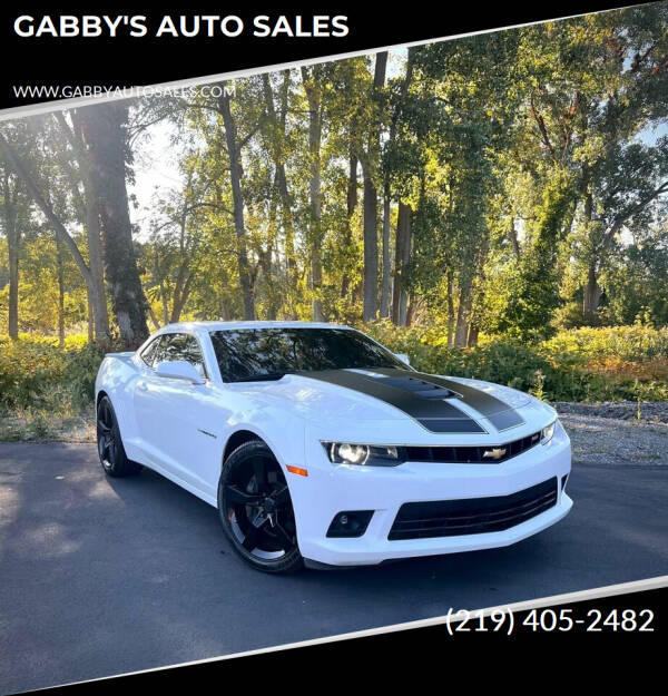 2014 Chevrolet Camaro for sale at GABBY'S AUTO SALES in Valparaiso IN