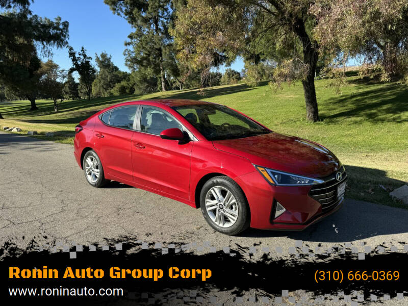 2020 Hyundai Elantra for sale at Ronin Auto Group Corp in Sun Valley CA