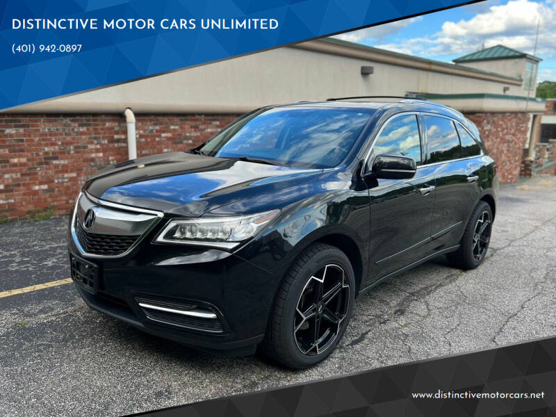 2015 Acura MDX for sale at DISTINCTIVE MOTOR CARS UNLIMITED in Johnston RI