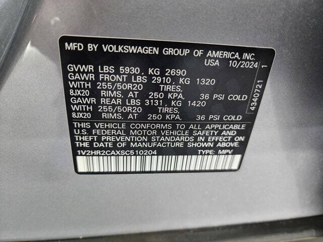 2025 Volkswagen Atlas SE 4Motion