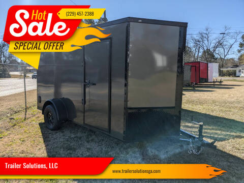 2025 6x12 Single Axle 6x12SA ENCLOSED CARGO TRAILER for sale at Trailer Solutions, LLC in Fitzgerald GA