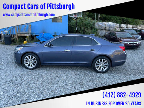 2015 Chevrolet Malibu for sale at Compact Cars of Pittsburgh in Pittsburgh PA