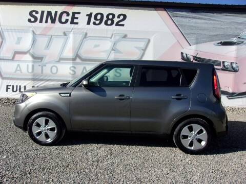 2016 Kia Soul for sale at Pyles Auto Sales in Kittanning PA