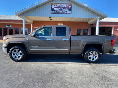 2014 GMC Sierra 1500 for sale at Sunset Auto Sales in Paragould AR