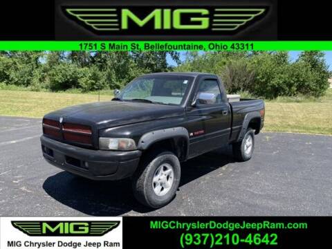 1996 Dodge Ram Pickup 1500 for sale at MIG Chrysler Dodge Jeep Ram in Bellefontaine OH