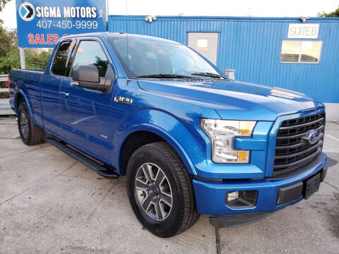 2015 Ford F-150 for sale at SIGMA MOTORS USA in Orlando FL