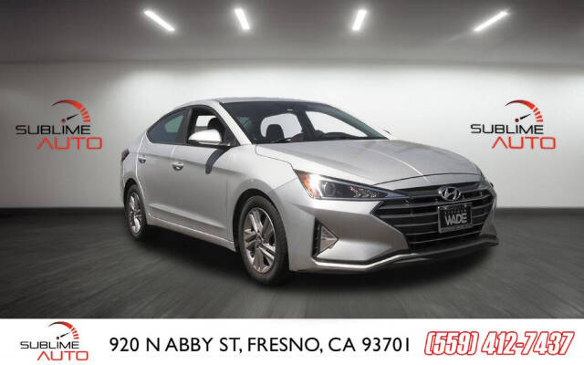 2019 Hyundai ELANTRA for sale at SUBLIME AUTO in Fresno, CA