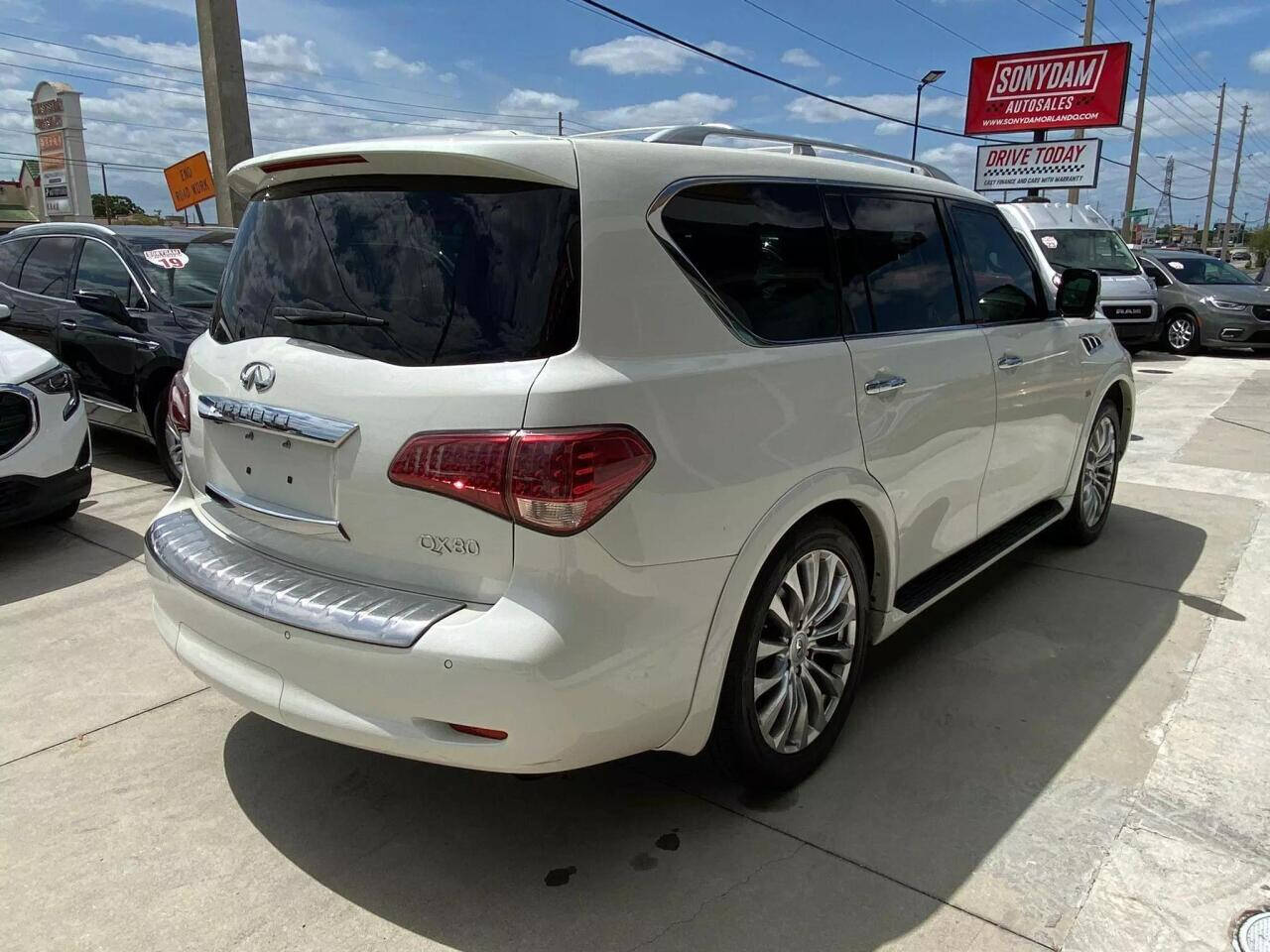 2017 INFINITI QX80 for sale at Sonydam Auto Sales Orlando in Orlando, FL