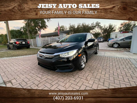2017 Honda Civic for sale at JEISY AUTO SALES in Orlando FL