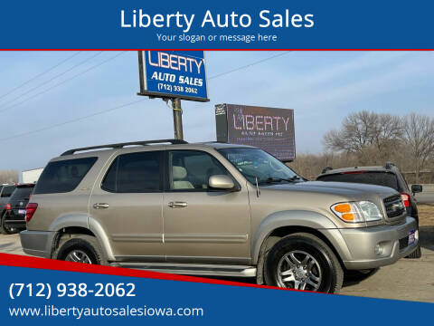2003 Toyota Sequoia for sale at Liberty Auto Sales in Merrill IA