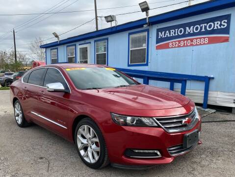 2015 Chevrolet Impala for sale at Mario Motors in South Houston TX