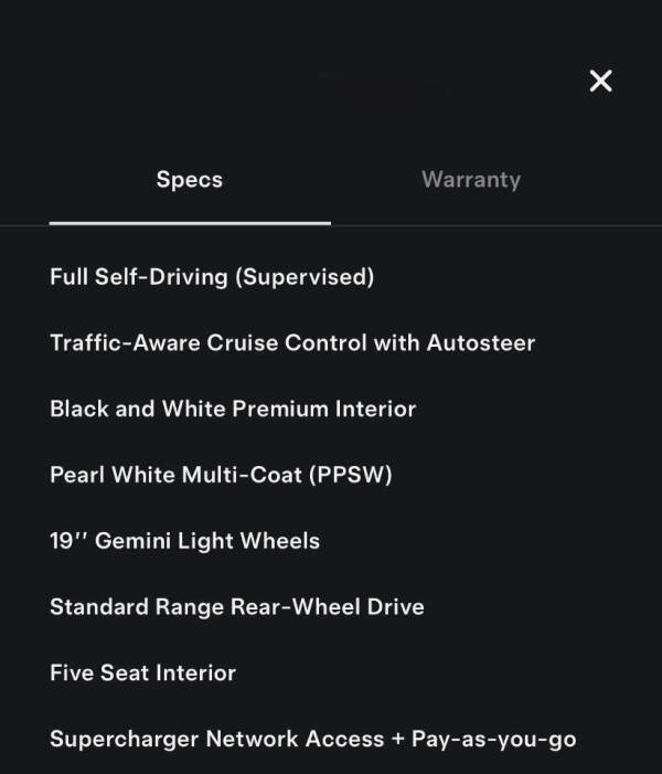 2021 Tesla Model Y Standard Range